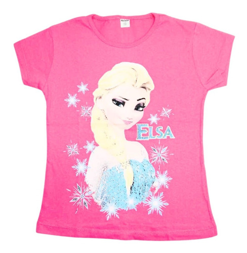 Franela Frozen Olaf Hielo Niña Disney Elsa Princesa 