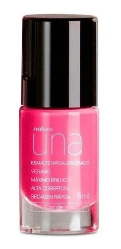 Natura Una - Esmalte - Cor De Rosa