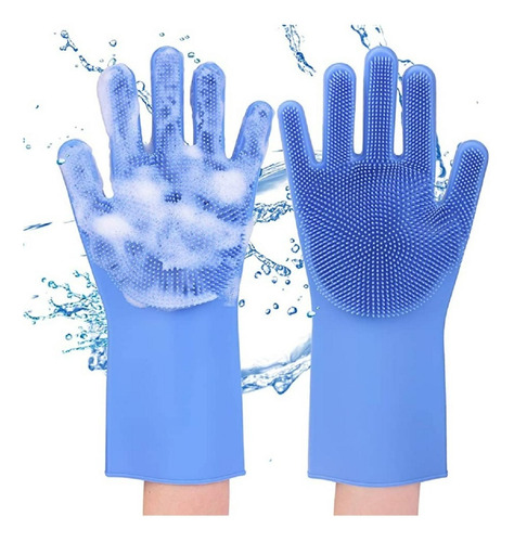 Guantes De Silicona Multiusos Para Limpieza, Lavar Loza