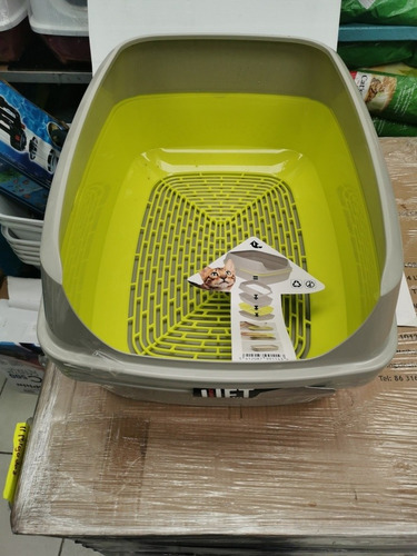 Arenero Con Cernidor Jumbo Para Gato Grande 57x43x27 Cm