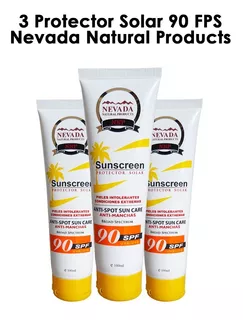 3 Protector Solar 90 Fps Nevada Natural Products