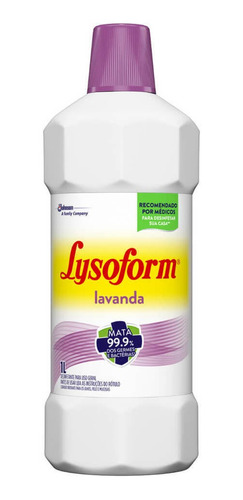 Imagem 1 de 1 de Lysoform Desinfetante Líquido Lavanda 1 L