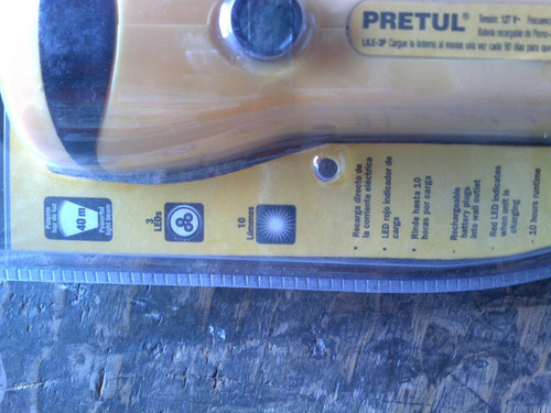Linterna Recargable 3 Leds