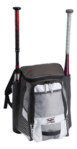 Batera/mochila/backpack Beisbol/softball Rawlings R500 Blanc