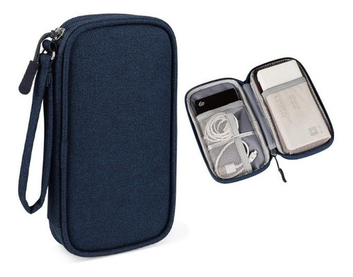 Imagen 1 de 4 de Bolsa, Organizador, Porta Cables, Power Bank, Celular, Movil