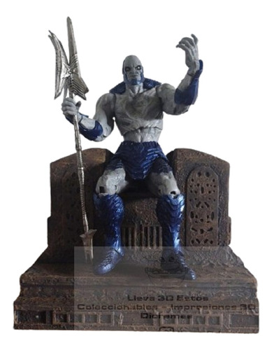 Trono Darkseid. Diorama Para Figura Dc En Escala 1:10