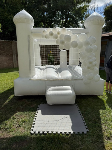 Alquiler Burbuja Inflables Blancos Castillo Cumples Eventos