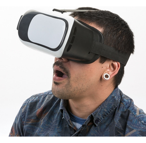 Óculos Vr Box 2.0 Realidade Virtual + Controle Cardboard 3d
