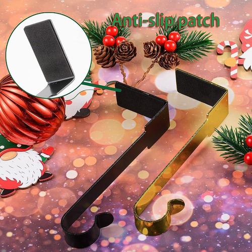 Yc 6pcs Soporte Para Calcetines Navideños Gancho Para