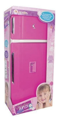 Lua De Cristal geladeira infantil duplex 65cm cristal rosa