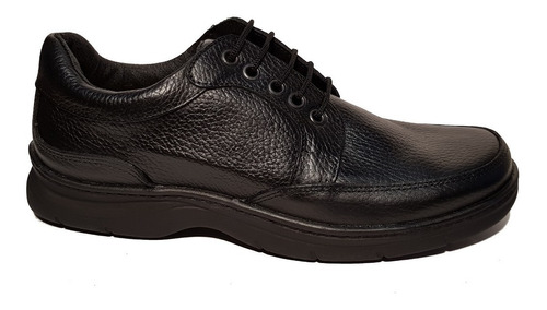 Zapatos Hopper 1035 Confort 100% Cuero Negro Livianos