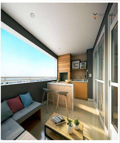 Imagem 2 de 4 de Apartamento Com 1 Dormitório À Venda, 65 M² Por R$ 387.000 - Vila Curuçá - Santo André/sp - Ap1389