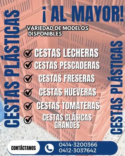 Cestas Pescaderas De 25 Kilos