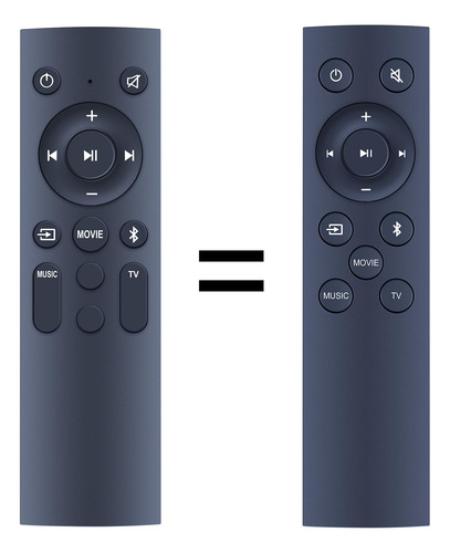 Pack: Control Remoto Para Soundbar Tcl Alto 6 Ts6100/ts6110