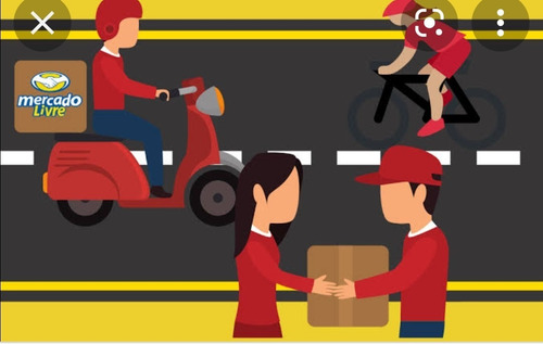 Imagem 2 de 2 de Faço Entregas De Moto Do Mercadolivre