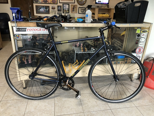 Bicicleta Fixie Rodada 700 Azul 54 Cm (Usado)