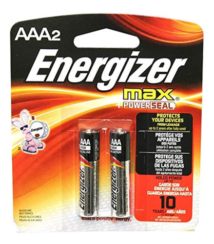 Baterías Alcalinas Energizer Max Aaa 2 Cada Una