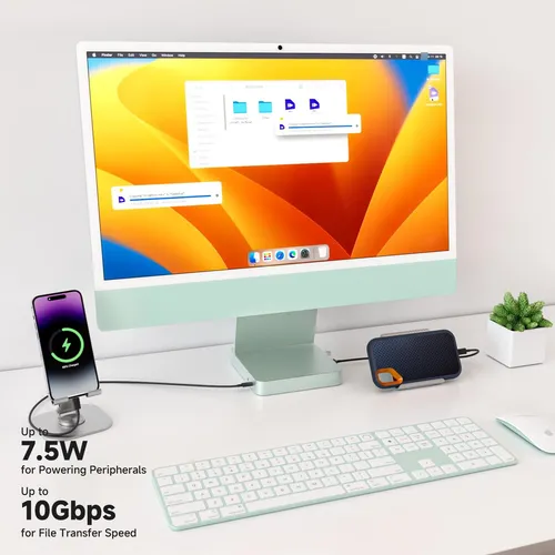 Minisopuru Iexpandmate Ds802pro Concentrador Usb-c Con Hdm
