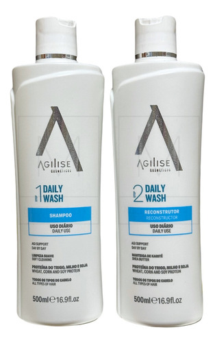 Agilise Shampoo E Reconstrutor Day By Day 500ml