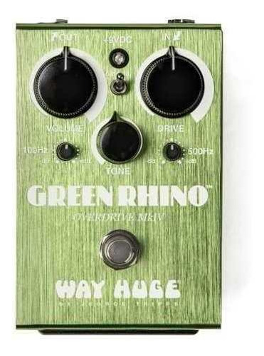Pedal Dunlop Way Huge (whe207) Green Rhino Overdrive 