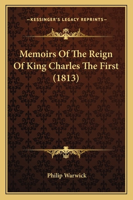 Libro Memoirs Of The Reign Of King Charles The First (181...