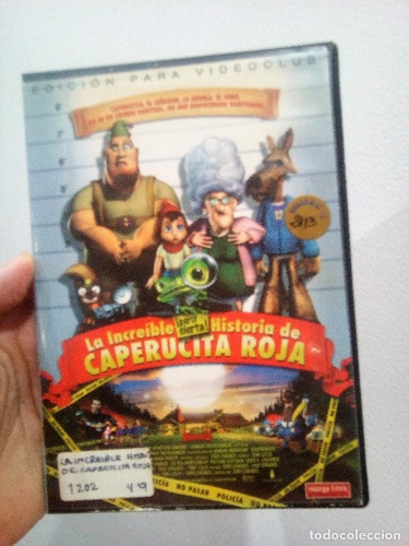 La Verdadera Historia De Caperucita Roja Pelicula Dvd Origin