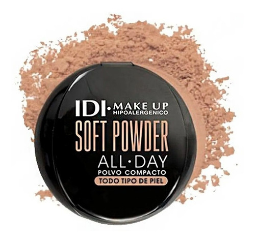 Idi Make Up Polvo Compacto Soft Powder 04 Rich Beige