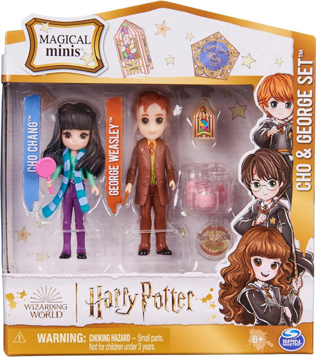 Harry Potter Magical Minis Figuras Chao Y George - Original