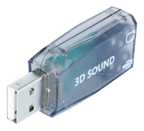 Placa De Sonido Usb Externa Audio 5.1 Microcentro Garantia