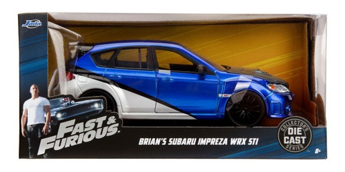 Imagem 1 de 3 de Fast And Furious Subaru Imprezawrx Sti Brian 1/24