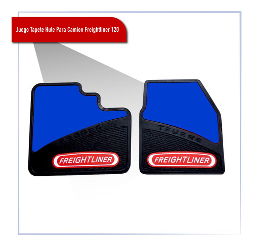 Juego Tapete Hule Para Camion Freightliner 120 Azul