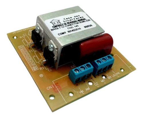 Controle De Reversão Lavadora Mondial Bwr22b Bivolt 391492 127/220v