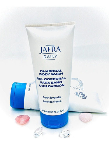Jafra Daily Gel Corporal Para Baño Con Carbon 200ml. Lavanda