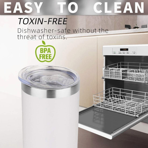 Juego De 4 Vasos Skinny De Acero Inoxidable Con Sublimación