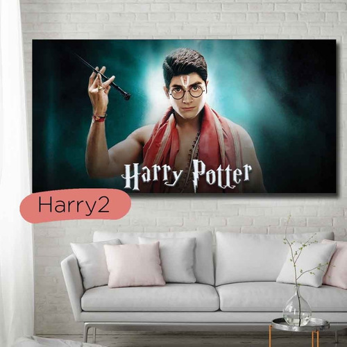 Imagen 3 de 10 de Cuadros Harry Potter 120x70 Varios Diseños Tela Canvas