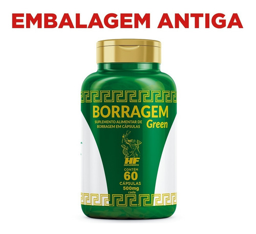 Imagem 2 de 5 de Óleo De Borragem 500mg Com 60 Cápsulas Macrophytus
