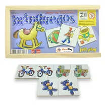 Comprar Jogo Memória Brinquedos 40 Peças Madeira Jott Play Didatico