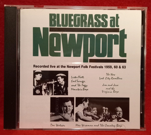 Bluegrass At Newport Cd Country, Vanguard Usa 1993