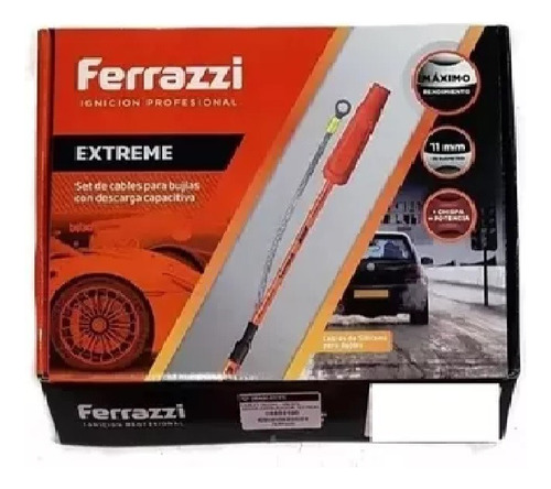 Cables Bujía Ferrazzi Extreme Ford Fiesta / Ka 1.6 Rocam