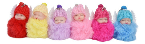 Llavero For Muñeca, Bebé Dormido, A La Moda, Niña, 12 Pieza
