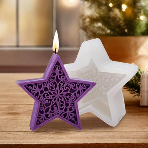 Modelo De Velas Modelo De Jabón Modelo De Estrella