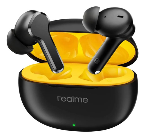 Realme Buds T110 Smart Touch Con Bluetooth De Color Negro