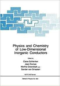 Physics And Chemistry Of Lowdimensional Inorganic Conductors