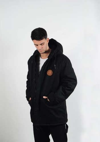 Campera Abrigo Parka Orange County Woodland Hombre