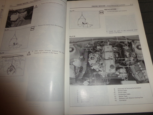 Toyota Manual De Reparaciones Motor Serie A 1979 (Usado)