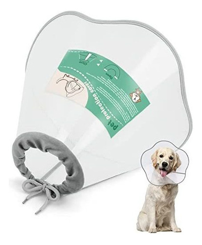 Supet Cono De Perro Collar De Recuperación De Mascotas Ajus