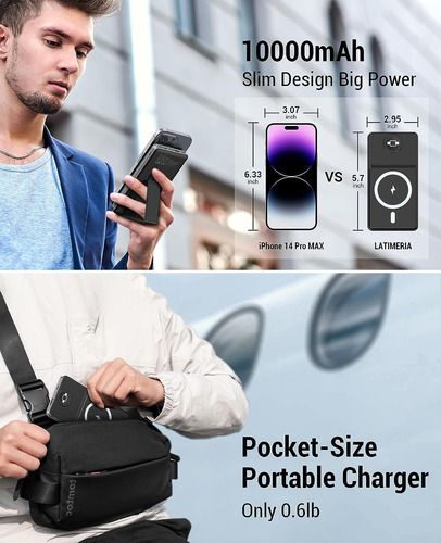 Latimeria Cargador Inalámbrico Magnético Para Apple Watch Y