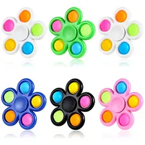 Comprar Goheyi 6 Pack Fidget Spinners With Pop, Push Burbuja 3p28g