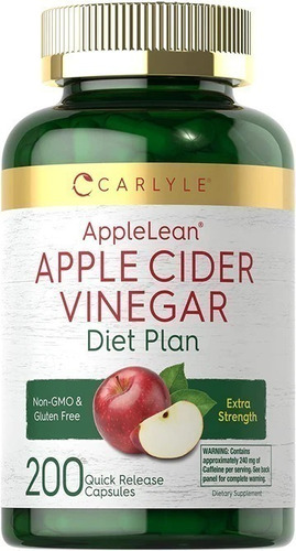 Carlyle | Apple Lean | Apple Cider Vinegar | 200 Capsules