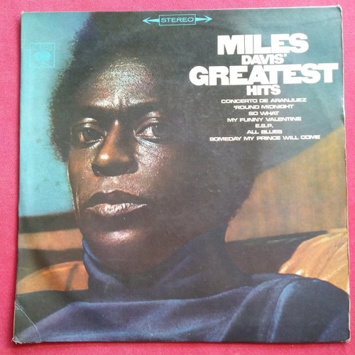 Miles Davis Greatest Hits Lp Ed Br 1970 Muy Bueno, Coltrane